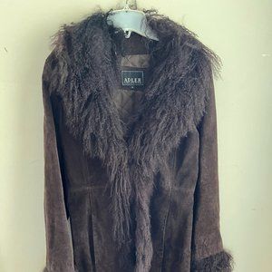 Adler Collection Vintage Suede Leather Jacket